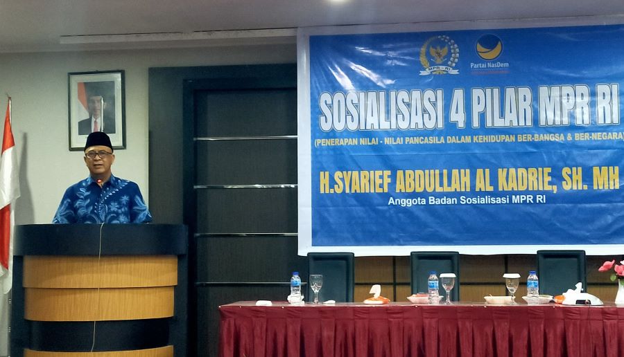 Syarief Abdullah Diskusi Bareng PMII Kubu Raya