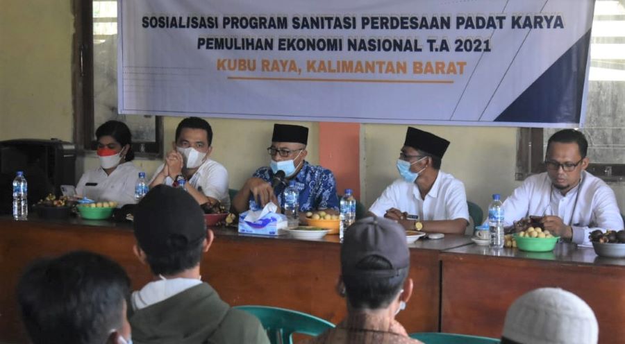 Syarief Buka Program Padat Karya di Kubu Raya