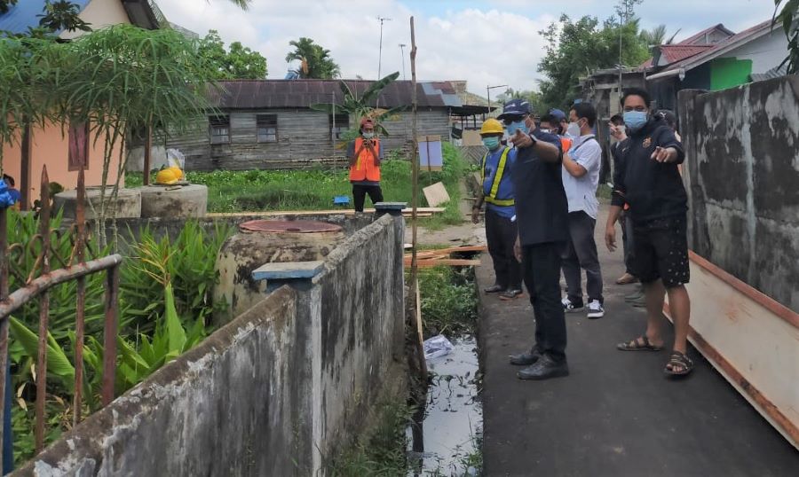 Syarief Tinjau Realisasi Program Kotaku di Kubu Raya