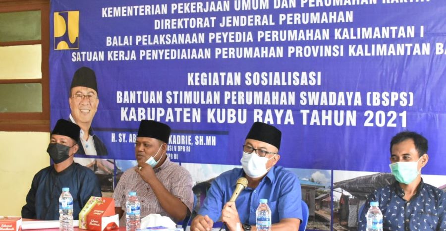 Syarief Kawal Program BSPS di  Sungai Malaya