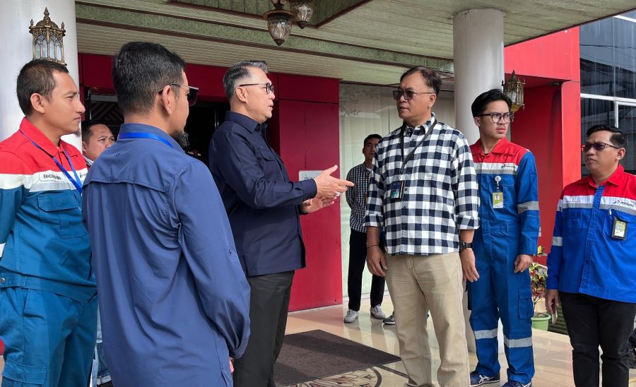 Syarif Fasha Temukan Ketidaksesuaian Volume Pengisian BBM di Depo Pertamina Kasang Jambi