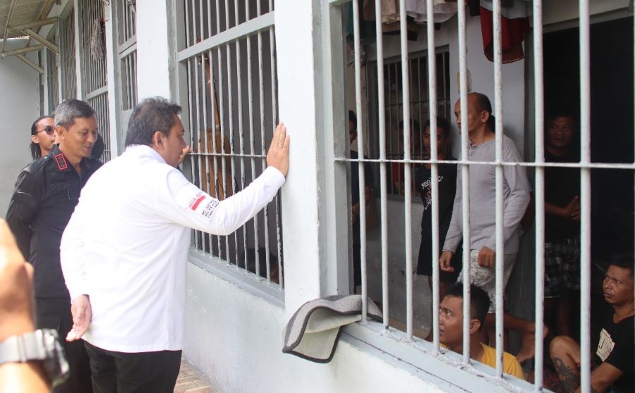 Taufik Dorong Peningkatan Fasilitas Kesehatan Lapas Kalianda