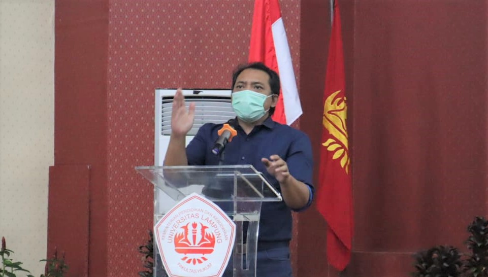 Taufik Basari Masuk Kampus Berdialog Soal UU Ciptaker