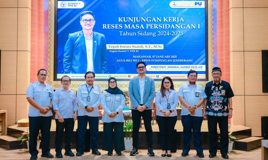 Teguh Iswara Lakukan Kunjungan Kerja Bersama Tujuh Balai di Sulsel