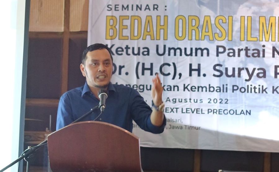 Bedah Orasi Ilmiah Surya Paloh, Buka Cakrawala Politik
