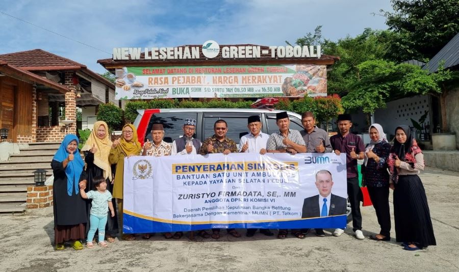 Zuristyo Salurkan Ambulans untuk Yayasan Selatan Peduli