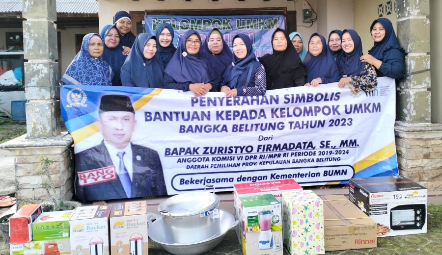 Zuristyo Gencar Gelar Pelatihan, Tebar Bantuan Modal untuk UMKM