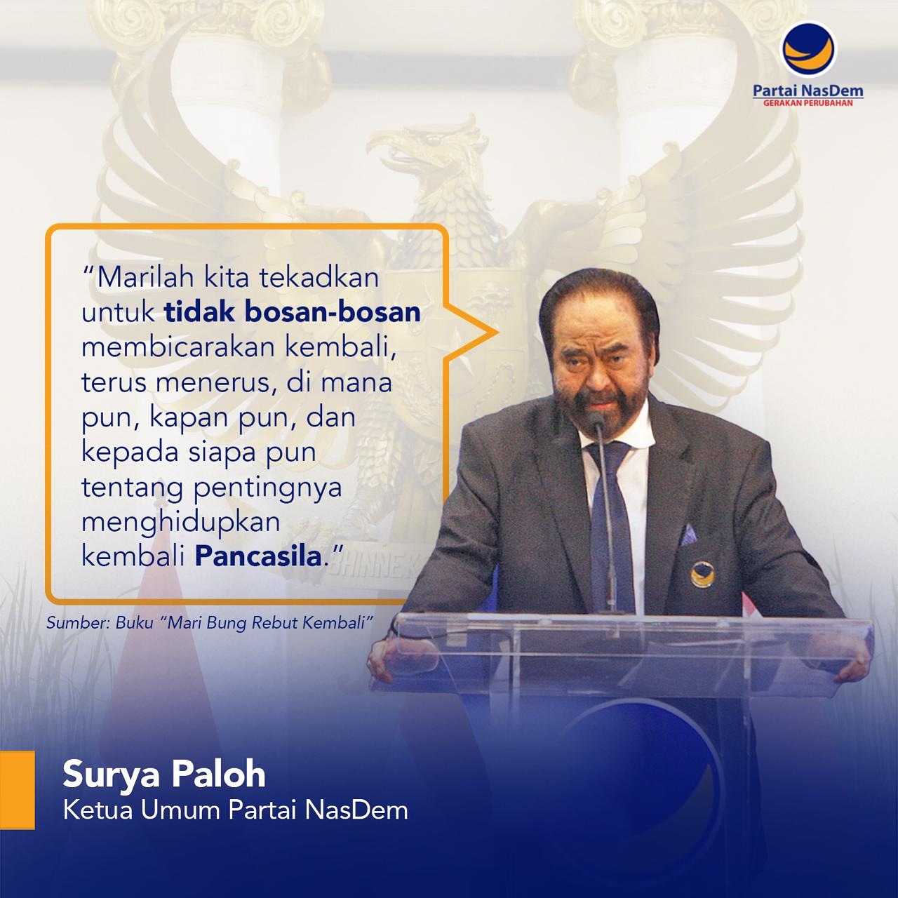 Hidupkan Kembali Pancasila