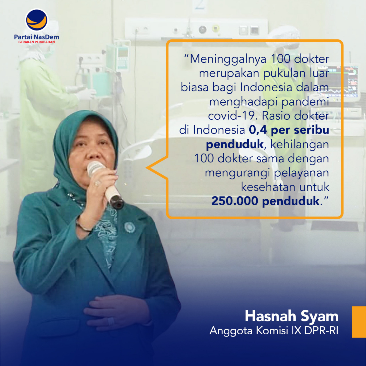 !00 Dokter Meninggal Pukulan Berat Indonesia